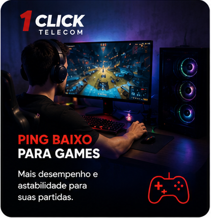 Jogue sem lag e com máxima velocidade!